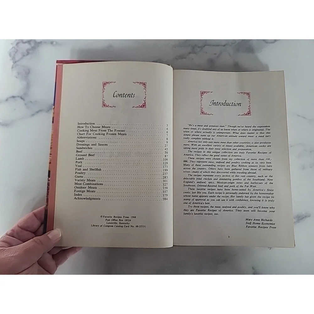 Favorite Recipes Of America MEATS